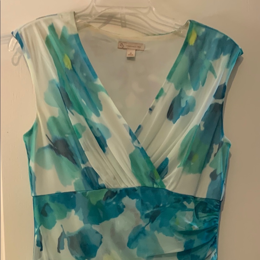 Established1962 floral sheath dress  size 10